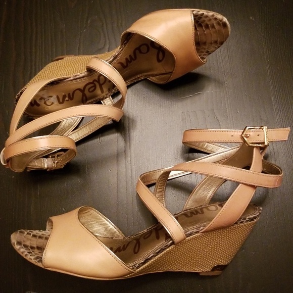 Sam Edelman Shoes - Sam Edelman Super Strappy Wedge heels size 7.5
